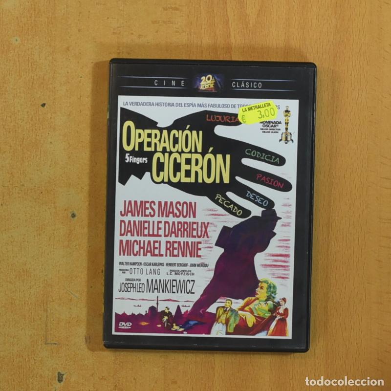Cine: OPERACION CICERON - DVD - Env&iacute;o r&aacute;pido y bien embalado