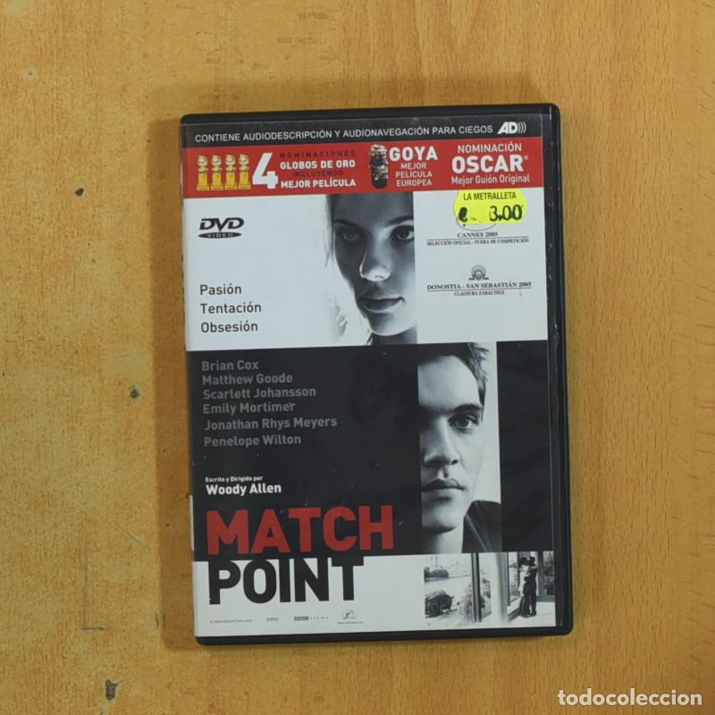 Cine: MATCH POINT - DVD - &iexcl;Descubre m&aacute;s en mi perfil!