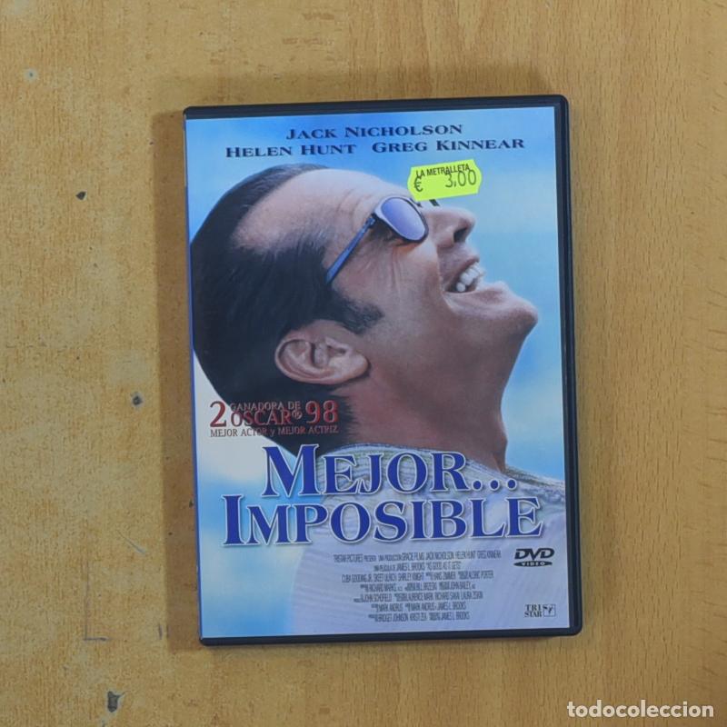 Cine: MEJOR IMPOSIBLE - DVD - Env&iacute;o r&aacute;pido y bien embalado