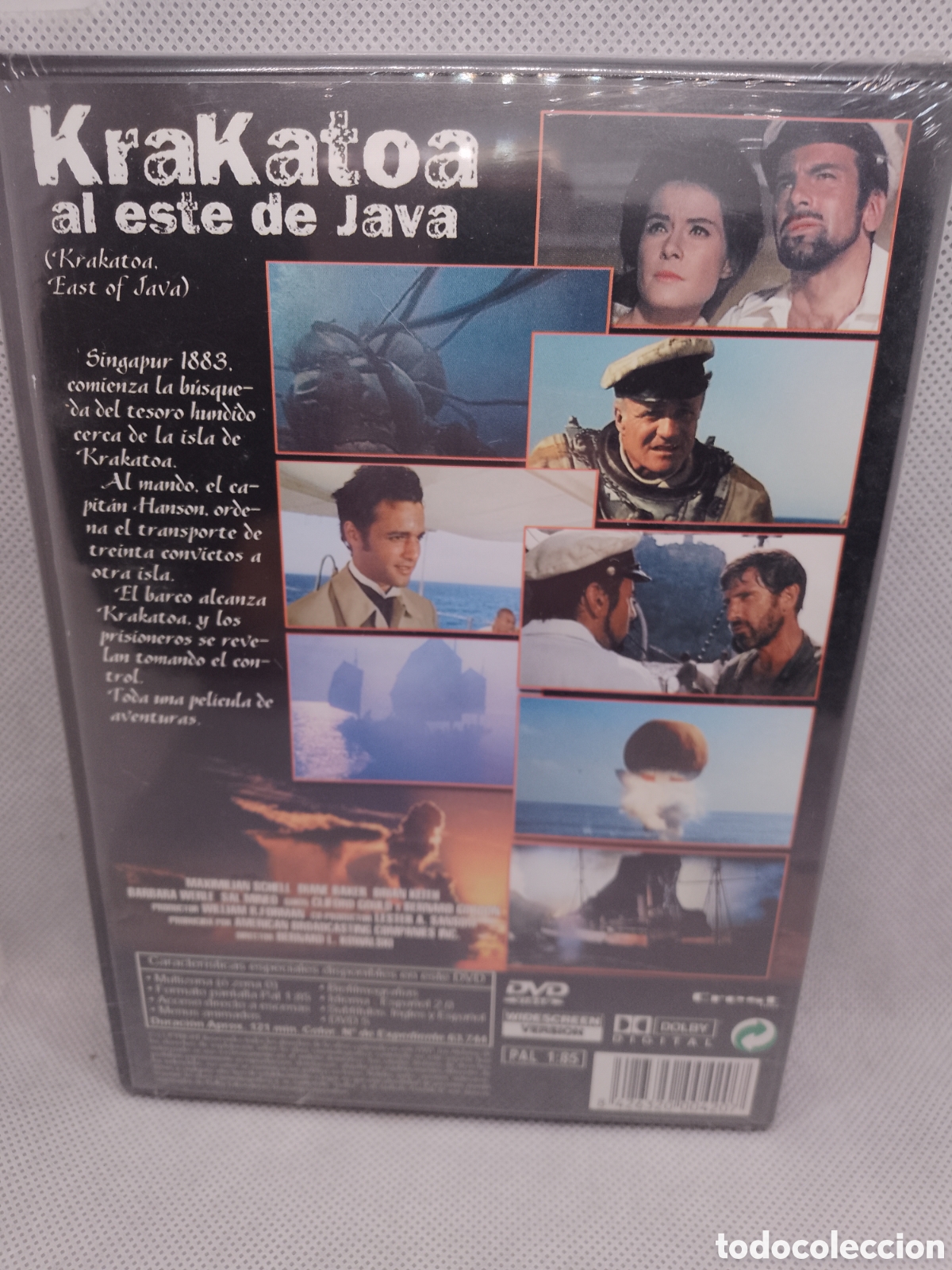 Cine: KRAKATOA AL ESTE DE JAVA - DVD NUEVO PRECINTADO - Foto 2