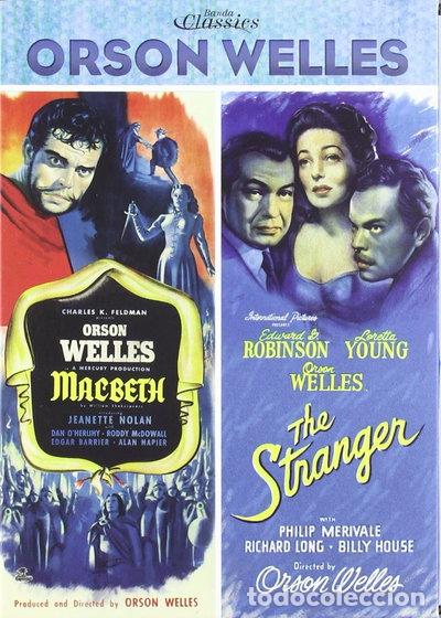 Cine: Orson Welles: Macbeth / The Stranger- 8436046603585