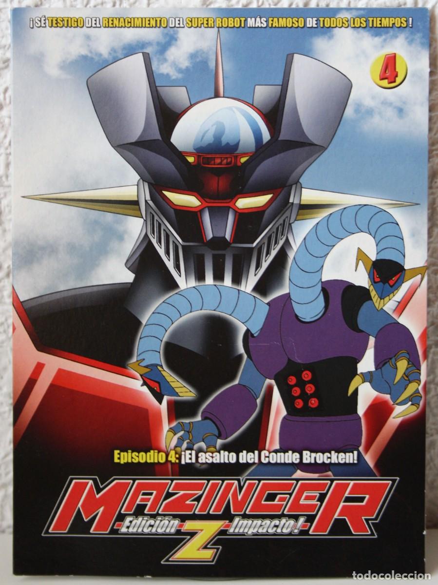 Cine: DVD MAZINGER Z , EDICION IMPACTO - EPISODIO N&ordm; 4