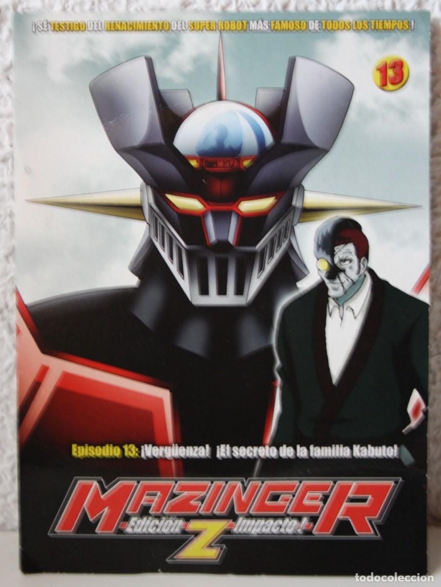 Cine: DVD MAZINGER Z , EDICION IMPACTO - EPISODIO N&ordm; 13
