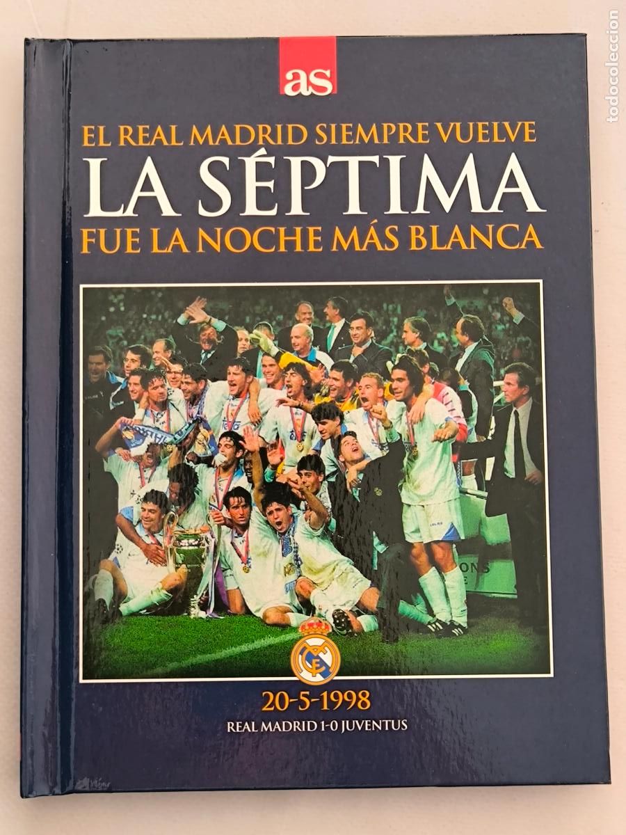 Cine: DVD + LIBRETO EL REAL MADRID SIEMPRE VUELVE - LA SEPTIMA FUE LA NOCHE MAS BLANCA - AS (B5)