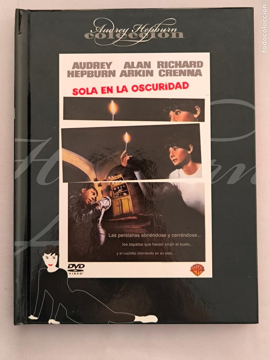 Cine: DVD + LIBRETO SOLA EN LA OSCURIDAD - AUDREY HEPBURN (B5)