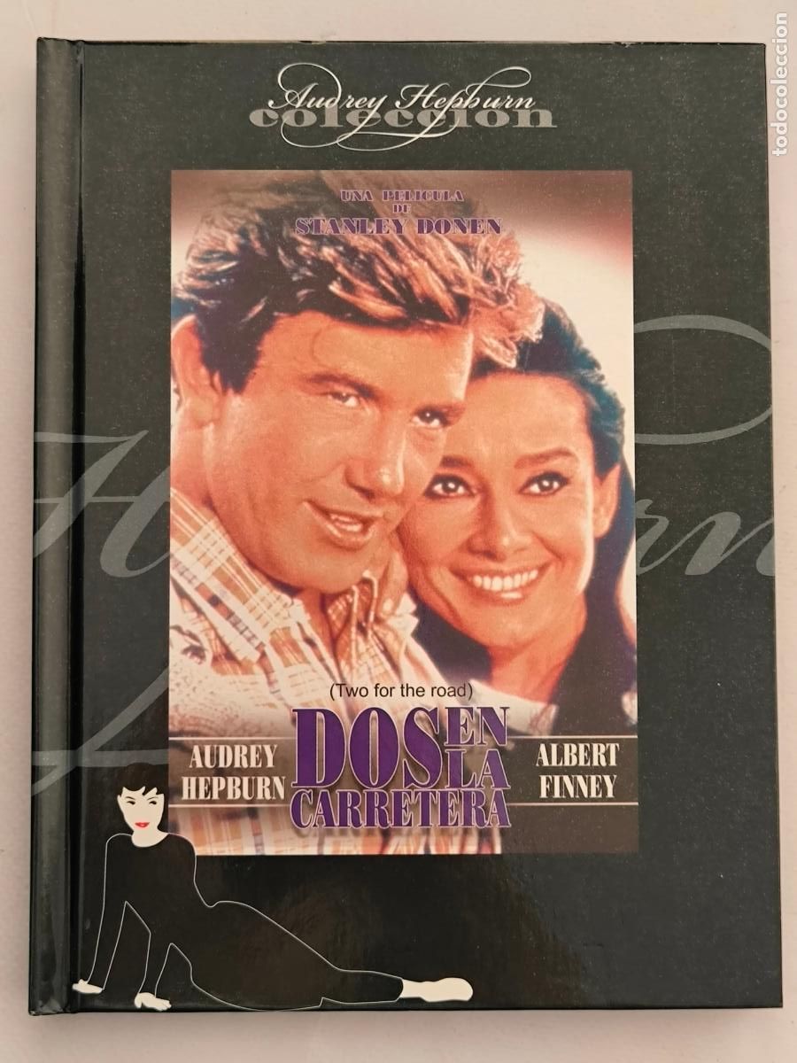 Cine: DVD + LIBRETO DOS EN LA CARRETERA - AUDREY HEPBURN, ALBERT FINNEY (5R)