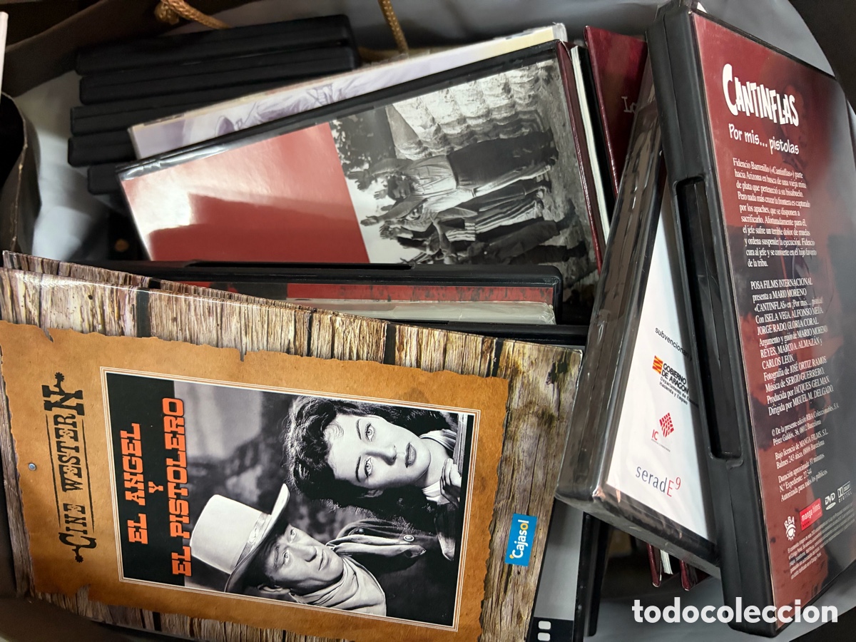 Cine: Lote de 70 DVD aprox originales