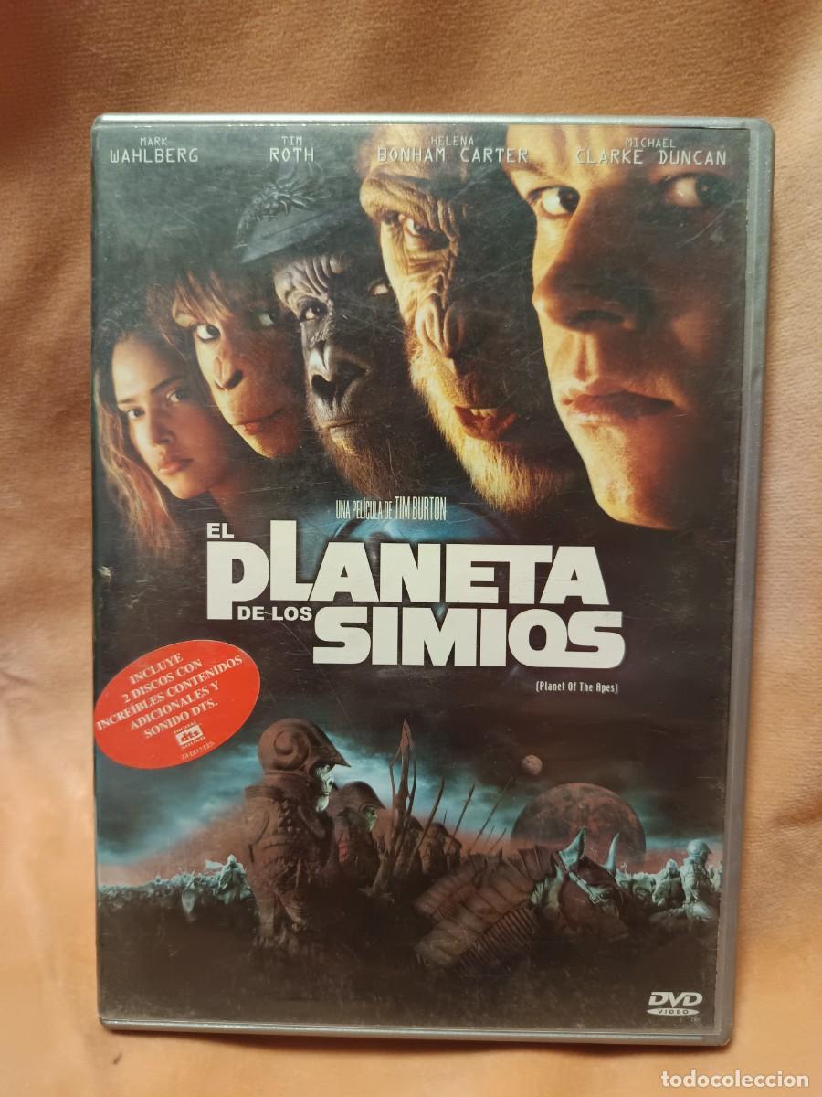 Cine: DVD &bull; EL PLANETA DE LOS SIMIOS &bull; EDICI&Oacute;N 2 DVDs - TIM BURTON