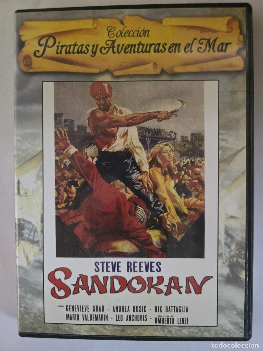 Cine: DVD Sandokan.Steve Reeves.Genevieve Grad.Andrea Bosic
