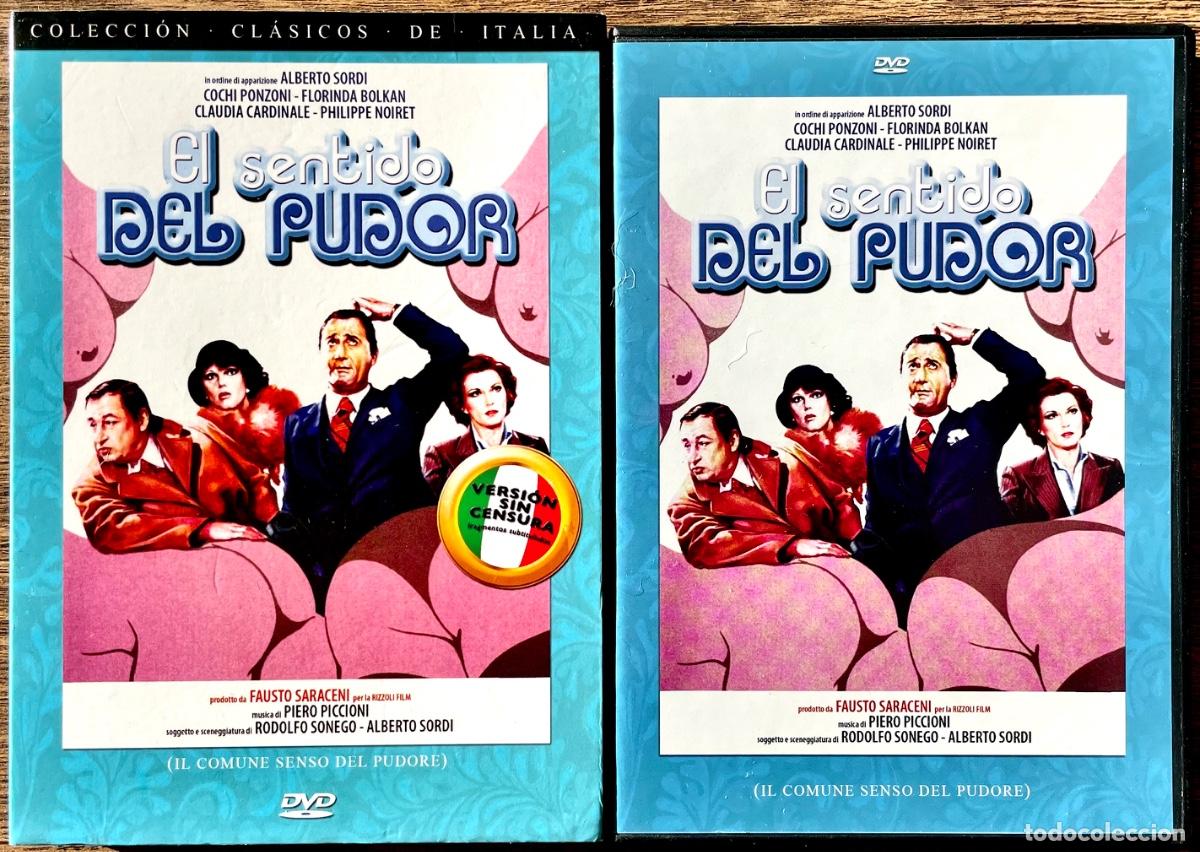 Cine: DVD. EL SENTIDO DEL PUDOR. Alberto Sordi. Philippe Noiret. Claudia Cardinale. EDICI&Oacute;N ESTUCHE+DVD.