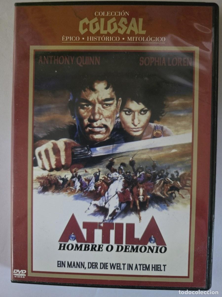 Cine: DVD Attila Hombre o Demonio.Anthony Quinn.Sophia Loren
