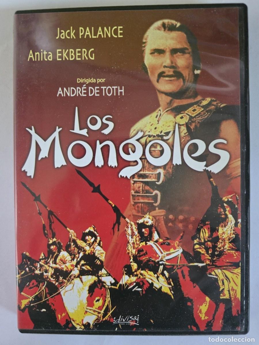Cine: DVD Los Mongoles.Jack Palance.Anita Ekberg.Divisa
