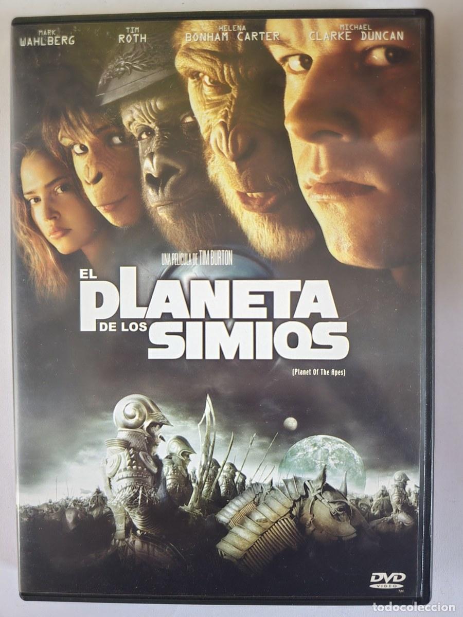 Cine: DVD El Planeta de los Simios.Mark Wahlberg.Tim Roth.Helena Bonham Carter