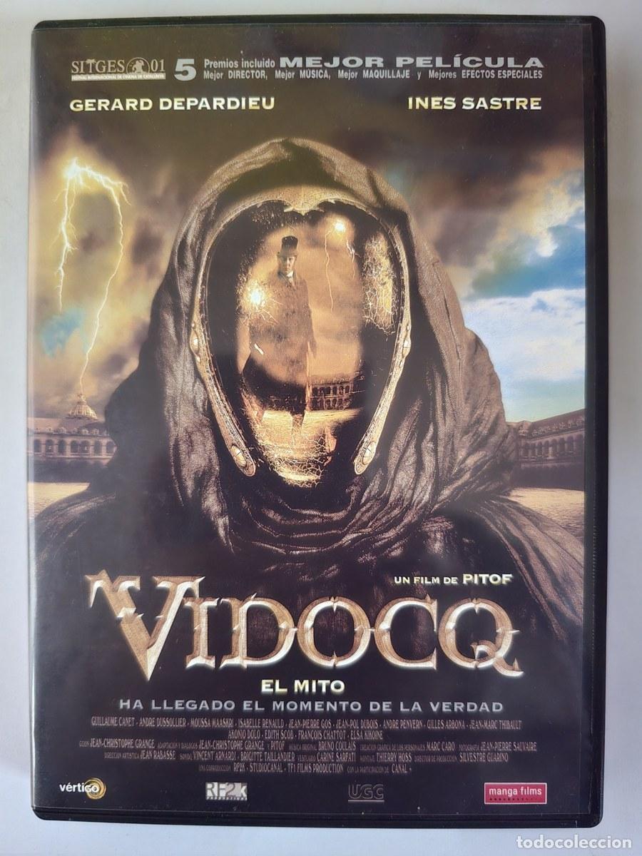 Cine: DVD Vidocq.Gerard Depardieu.Ines Sastre