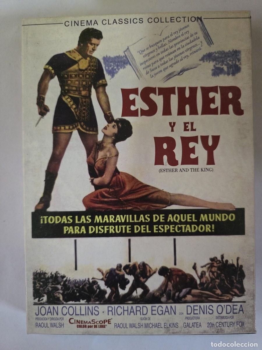 Cine: DVD Esther y el Rey.Joan Collins.Richard Egan