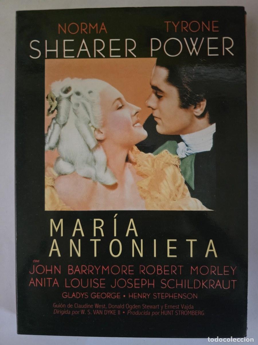 Cine: DVD Mar&iacute;a Antonieta.Norma Shearer.Tyrone Power.John Barrymore