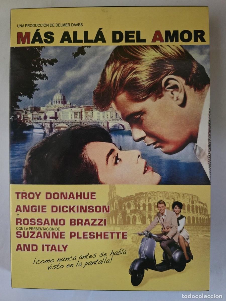 Cine: DVD M&aacute;s All&aacute; del Amor.Troy Donahue.Angie Dickinson.Rossano Brazzi