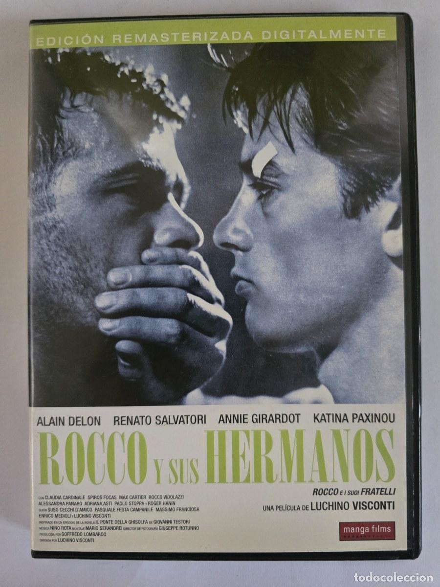 Cine: DVD Rocco y sus Hermanos.Alain Delon.Renato Salvatori.Annie Girardot.Katina Paxinou.Manga Films