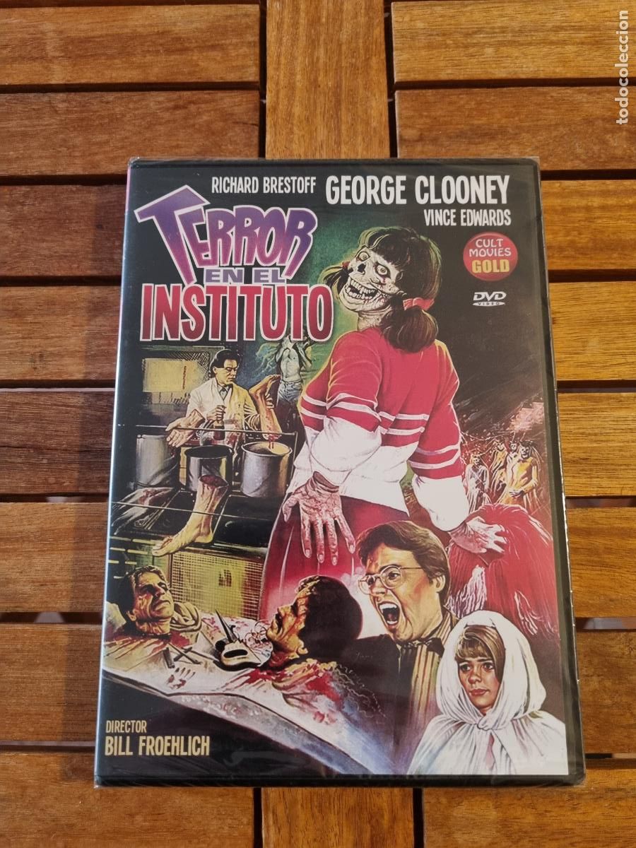 Cine: Terror en el instituto - DVD nuevo - Return to Horror High - George Clooney