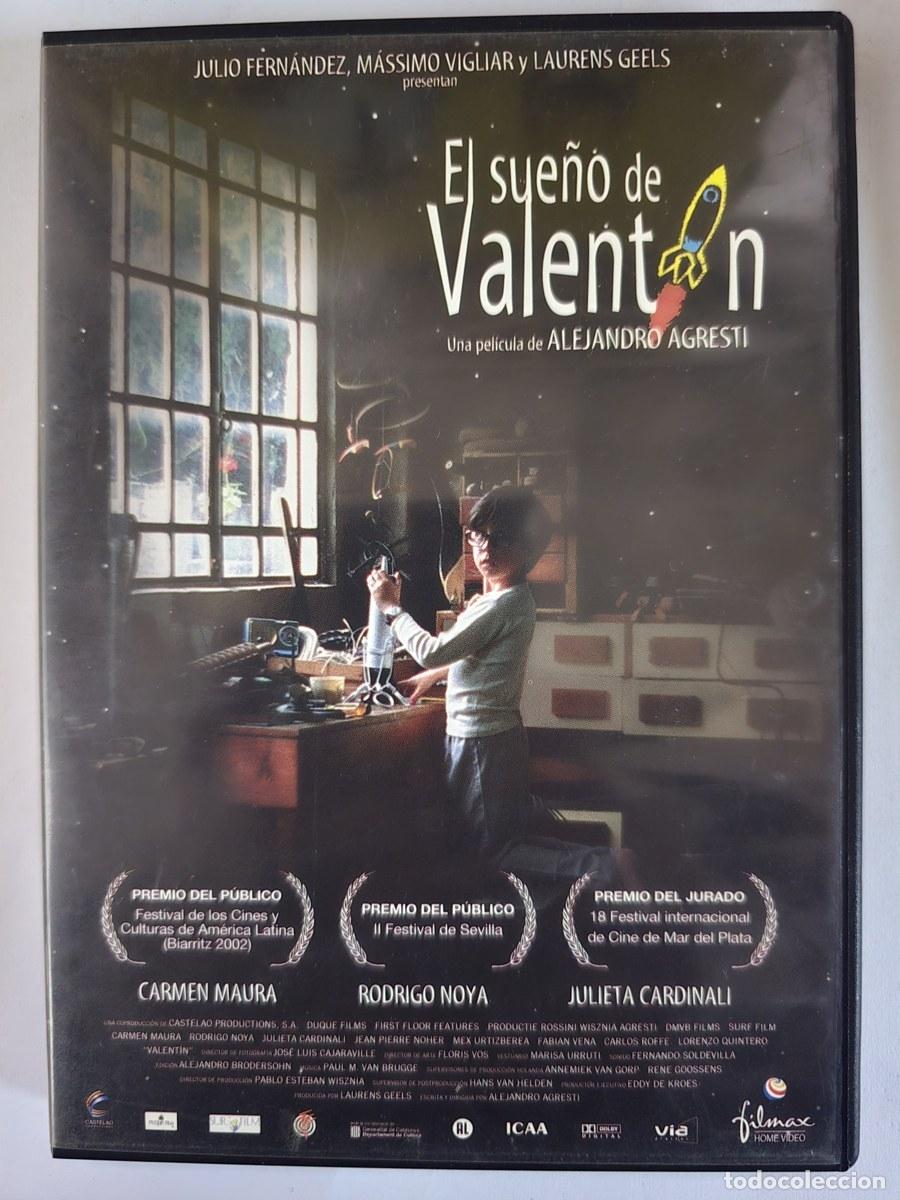 Cine: DVD El sue&ntilde;o de Valent&iacute;n.Carmen Maura.Rodrigo Noya.Julieta Cardinali.Con Folleto