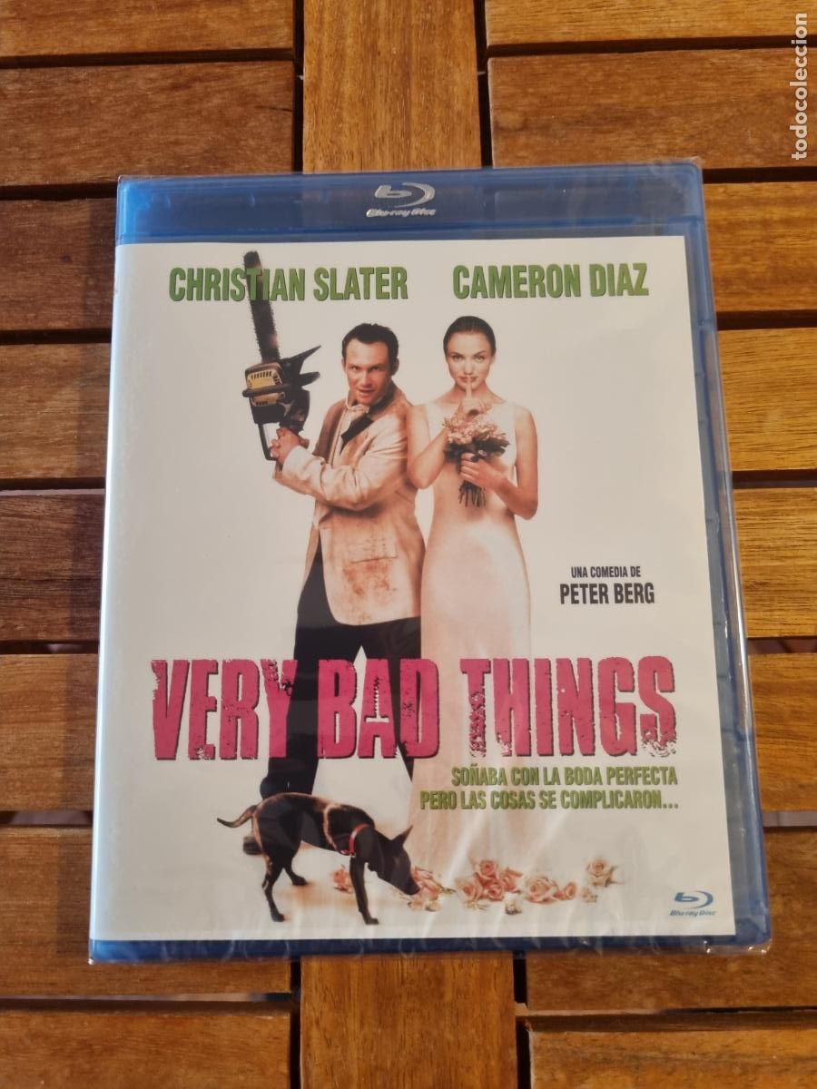 Cine: Very bad things - Blu-ray nuevo - Christian Slater y Cameron Diaz
