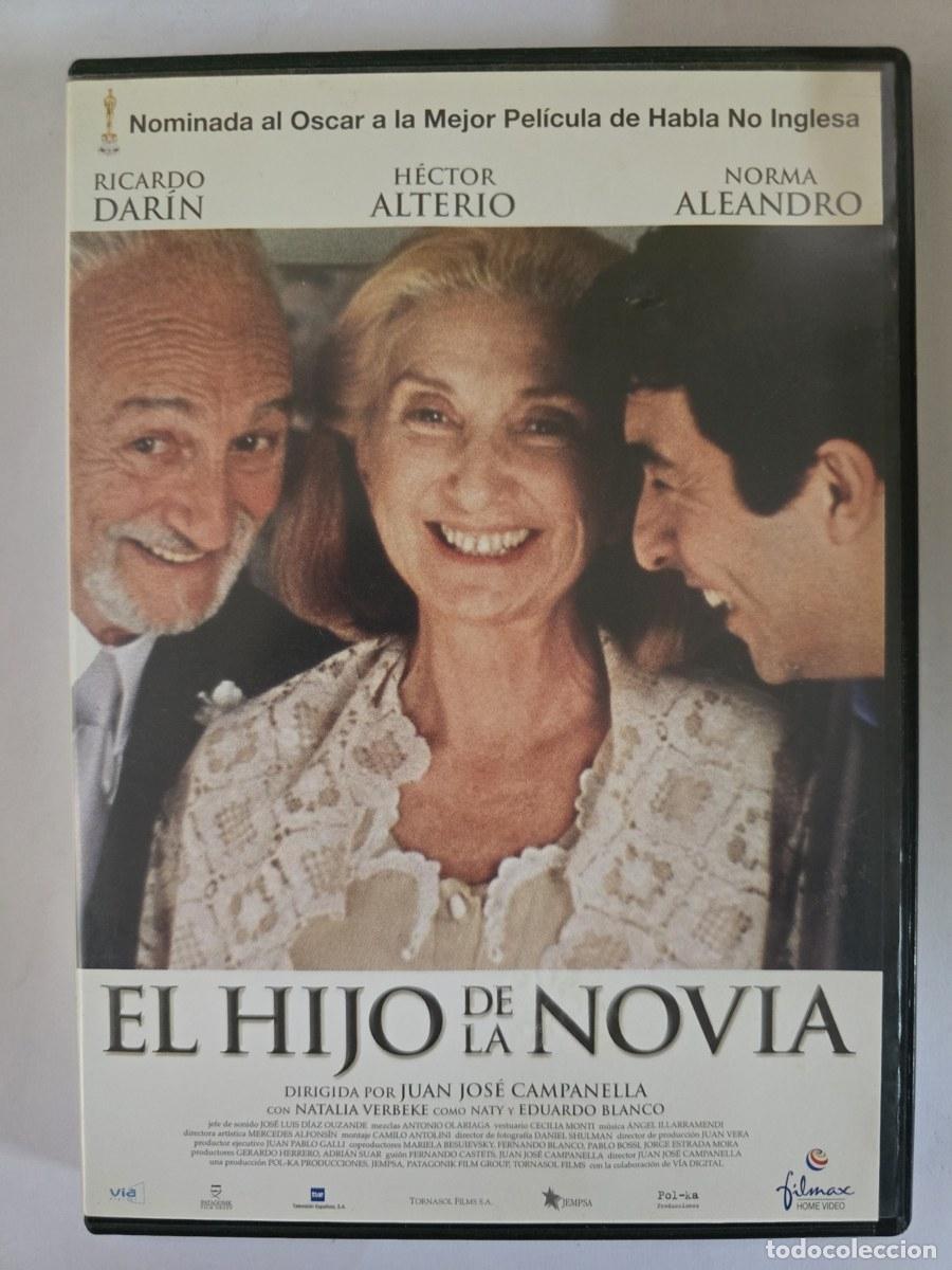 Cine: DVD El Hijo de la Novia.Ricardo Dar&iacute;n.H&eacute;ctor Alterio.Norma Aleandro