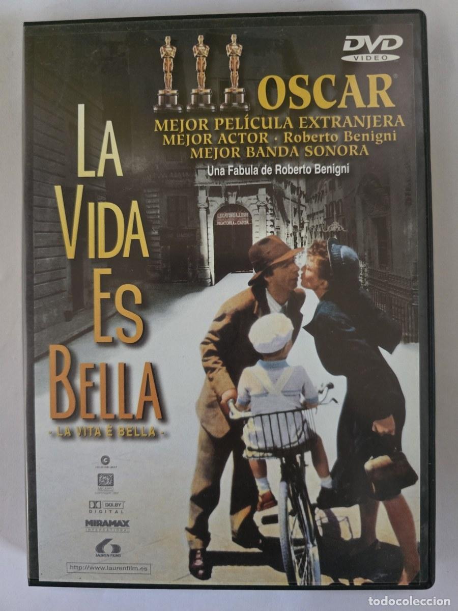 Cine: DVD La Vida Es Bella.Roberto Benigni.Nicoletta Braschi