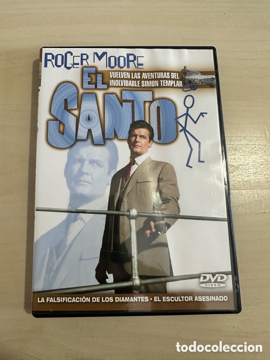 Cine: RD175 el santo - la falsificaci&oacute;n de los diamantes - el escultor asesinado dvd segunda mano
