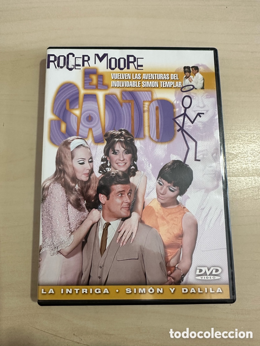 Cine: RD175 el santo - la intriga - Sim&oacute;n y Dalila dvd segunda mano
