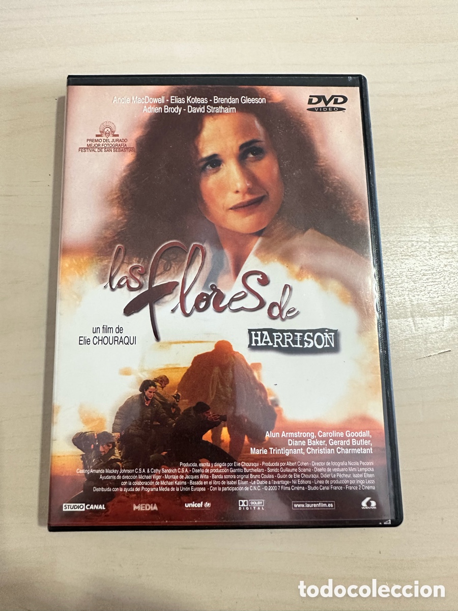 Cine: RD175 las flores de harrison dvd segunda mano