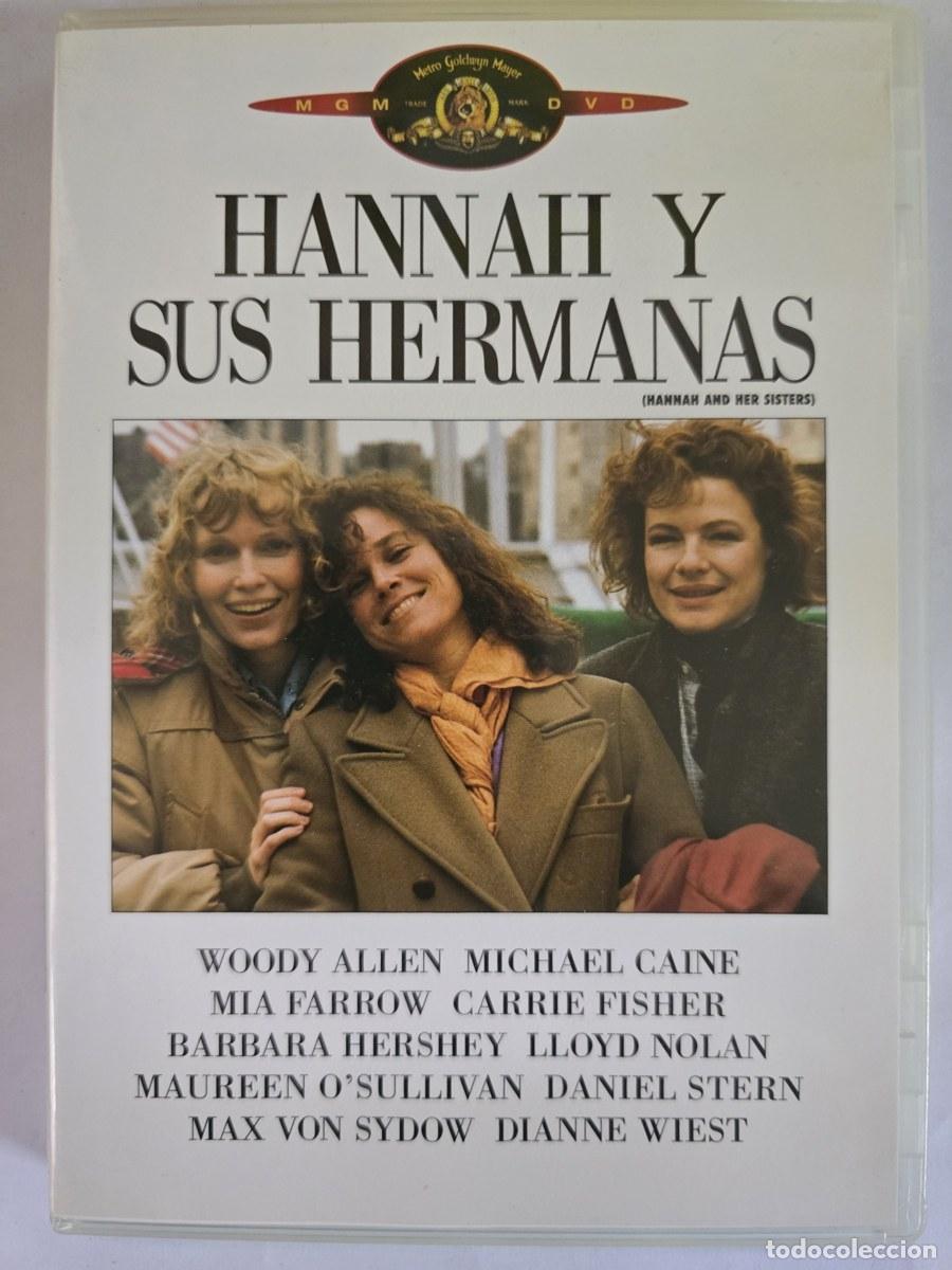 Cine: DVD Hannah y sus Hermanas.Woody Allen.Michael Caine.Mia Farrow.Carrie Fisher