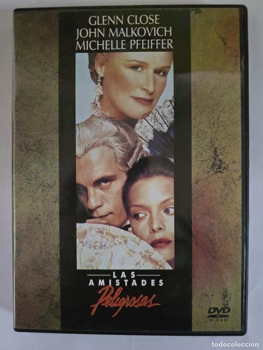 Cine: DVD Las Amistades Peligrosas.Glenn Close.John Malkovich.Michelle Pfeiffer.Con Libreto