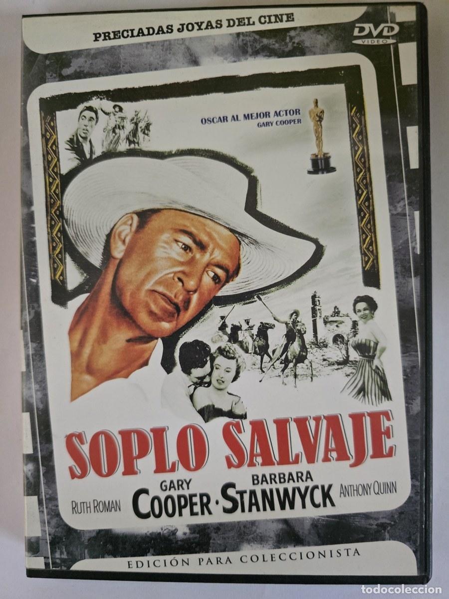 Cine: DVD Soplo Salvaje.Gary Cooper.Barbara Stanwyck
