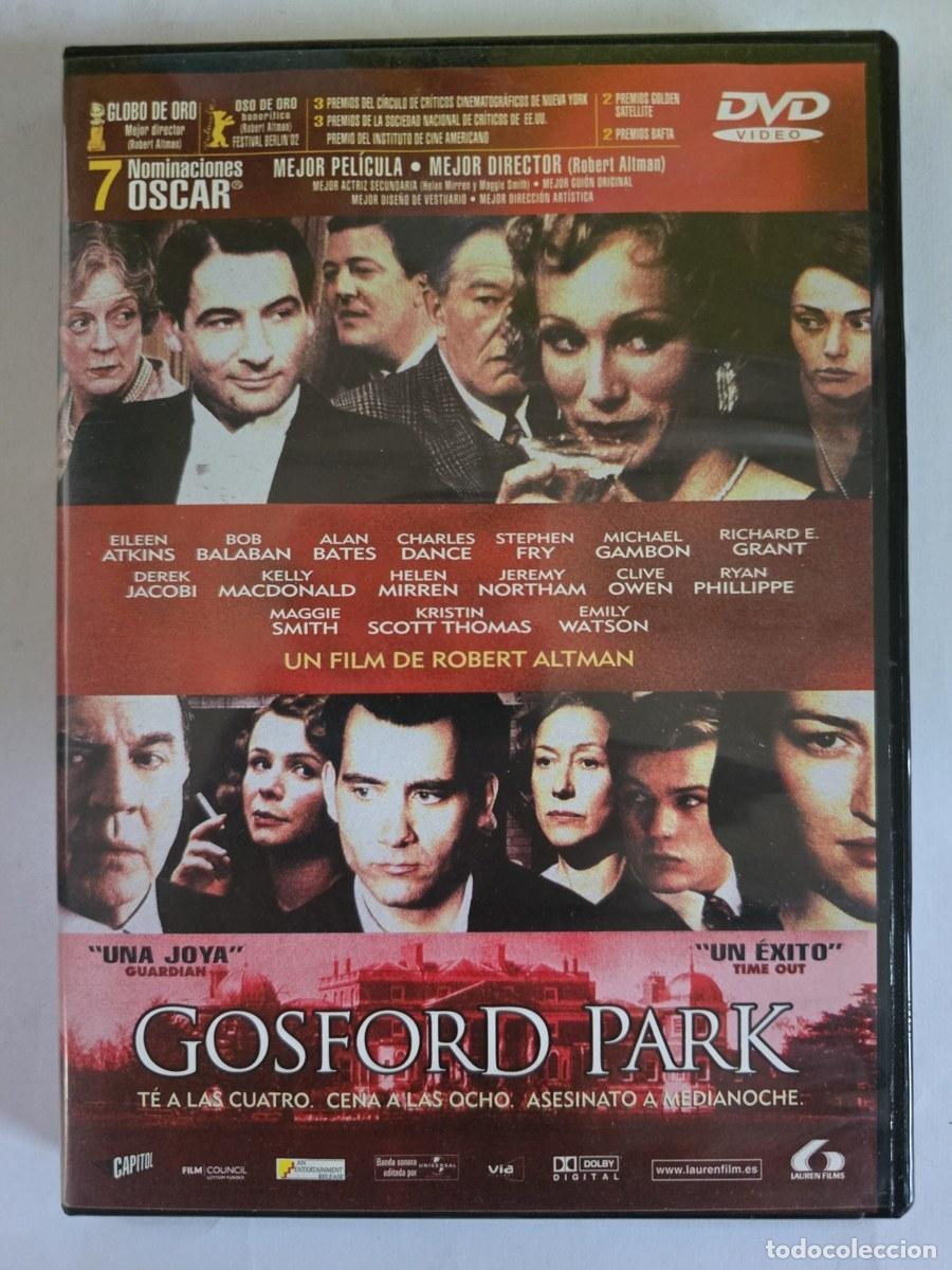Cine: 2 DVD Gosford Park.Maggie Smith.Helen Mirren