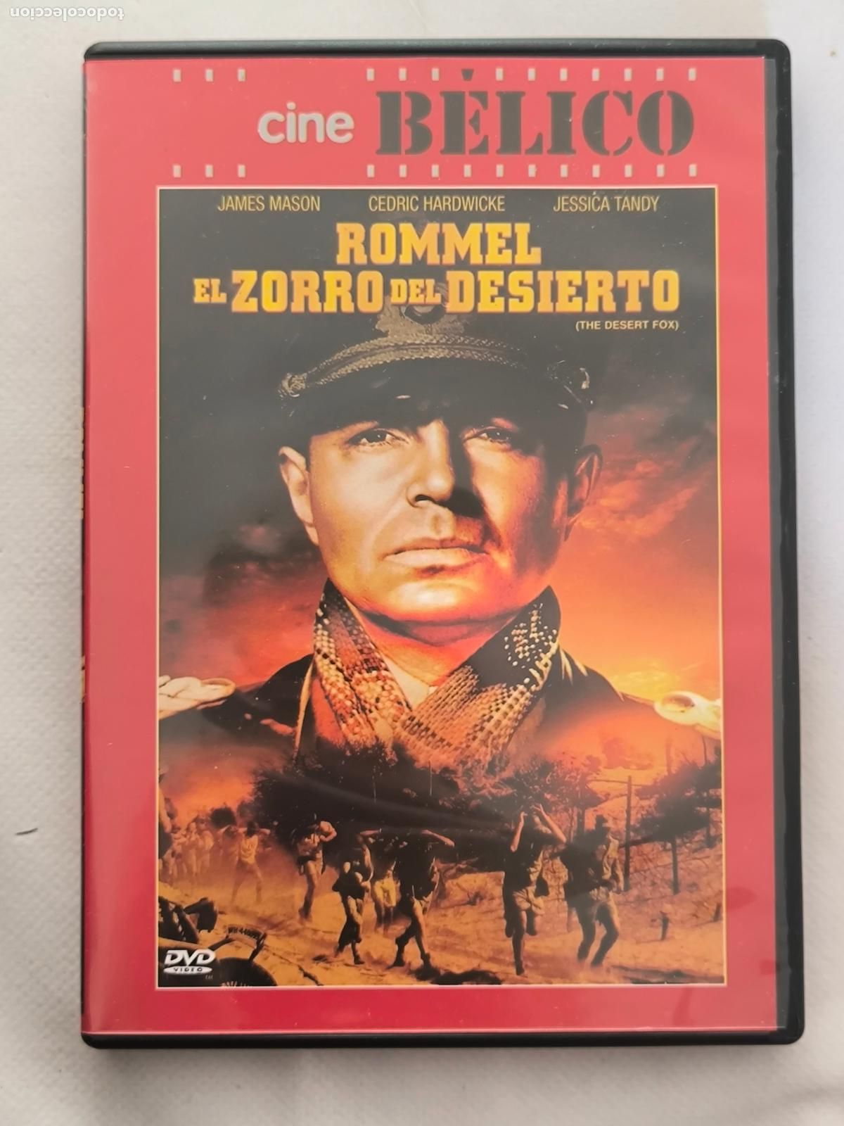 Cine: DVD ROMMEL, EL ZORRO DEL DESIERTO - JAMES MASON (C5)
