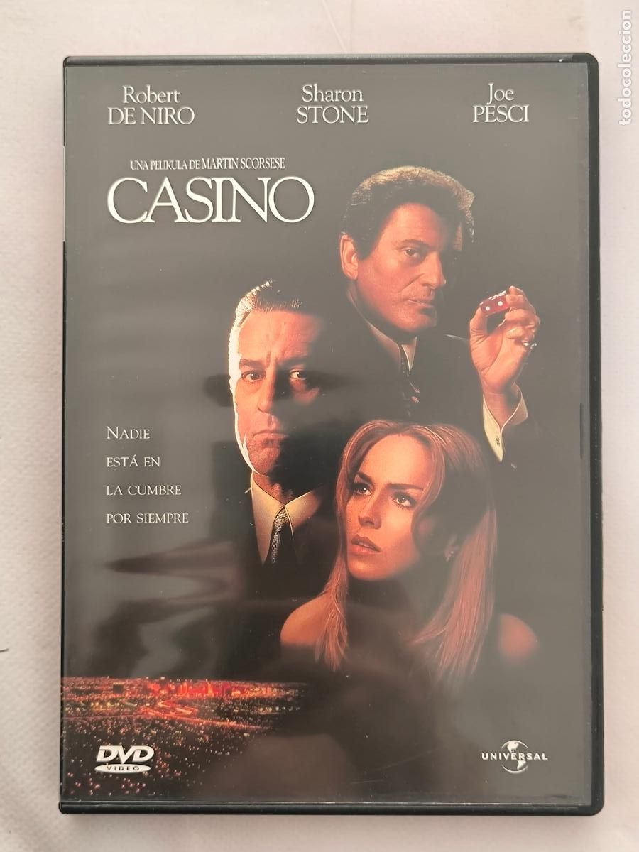 Cine: DVD CASINO - ROBERT DE NIRO, SHARON STONE (E5)