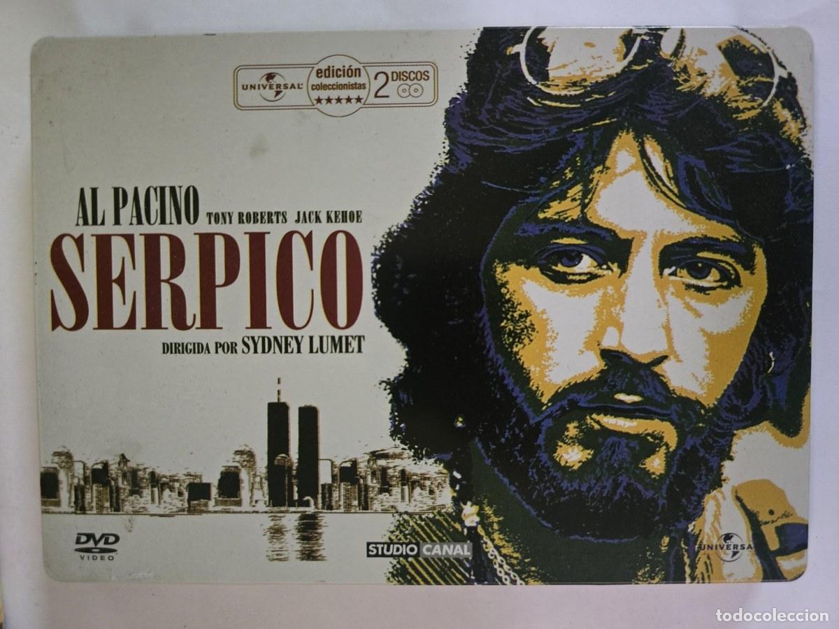 Cine: 2 DVD Serpico.Al Pacino.Tony Roberts.Jack Kehoe.Caja Metalica.Con Libreto.Universal