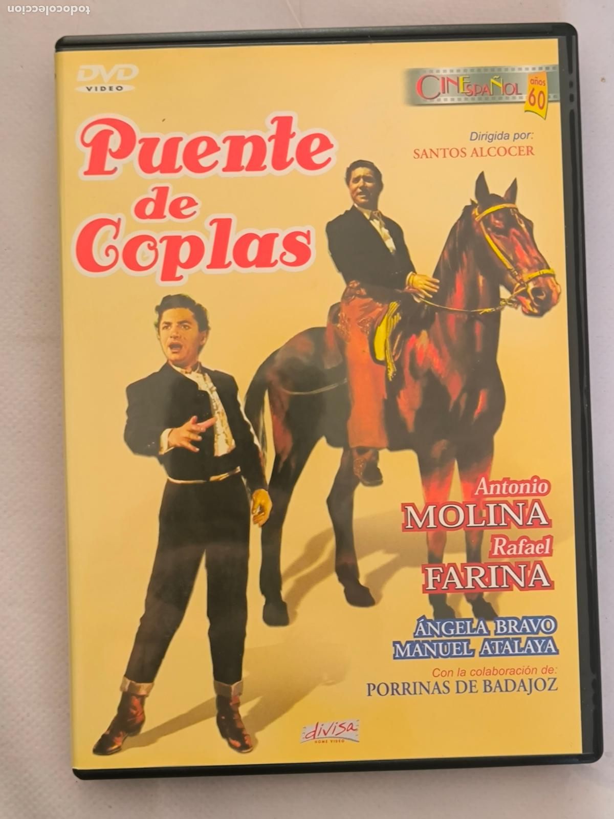 Cine: DVD PUENTE DE COPLAS - ANTONIO MOLINA (S5)