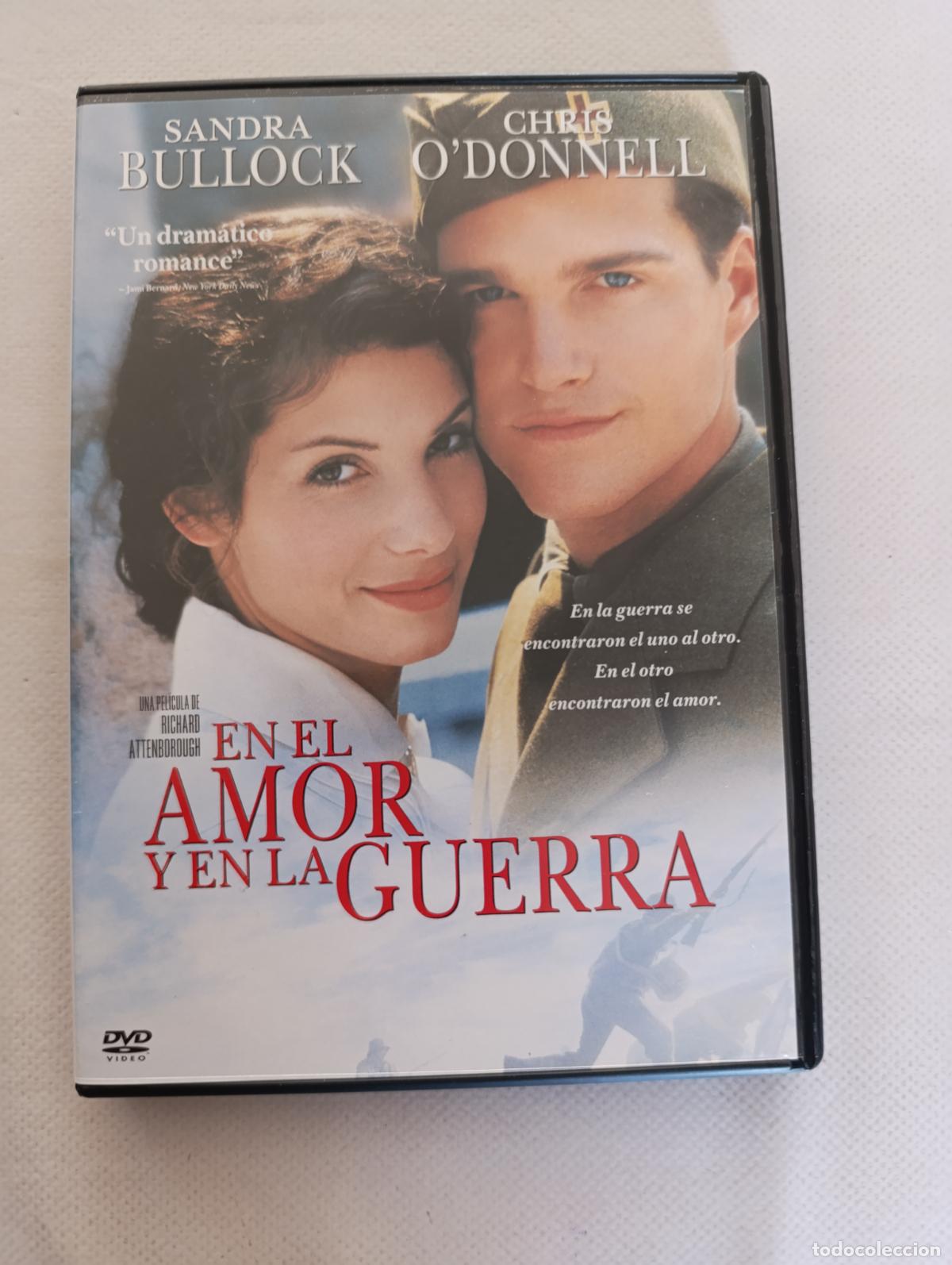 Cine: DVD EN EL AMOR Y EN LA GUERRA - SANDRA BULLOCK, CHRIS O'DONNELL (V5)