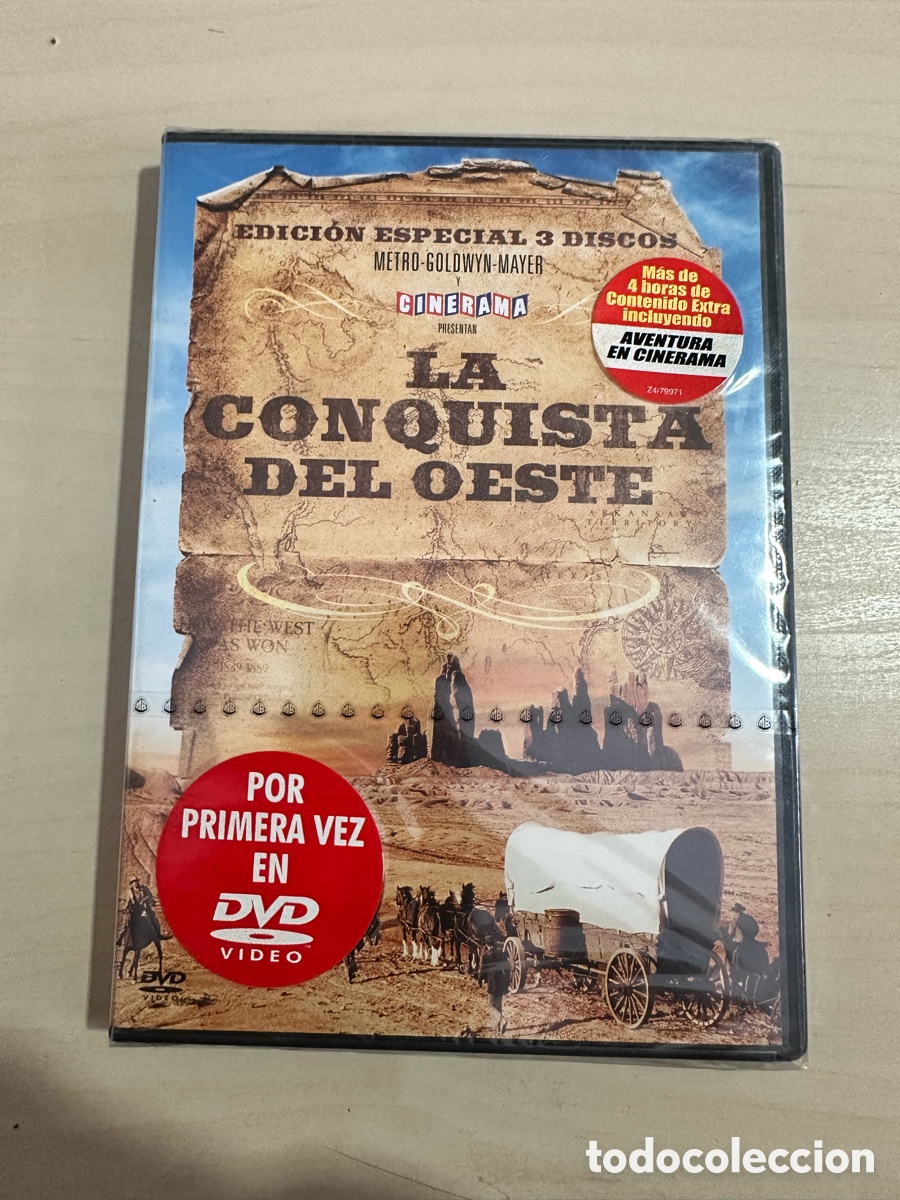 Cine: RD178 la conquista del oeste dvd nuevo precintado