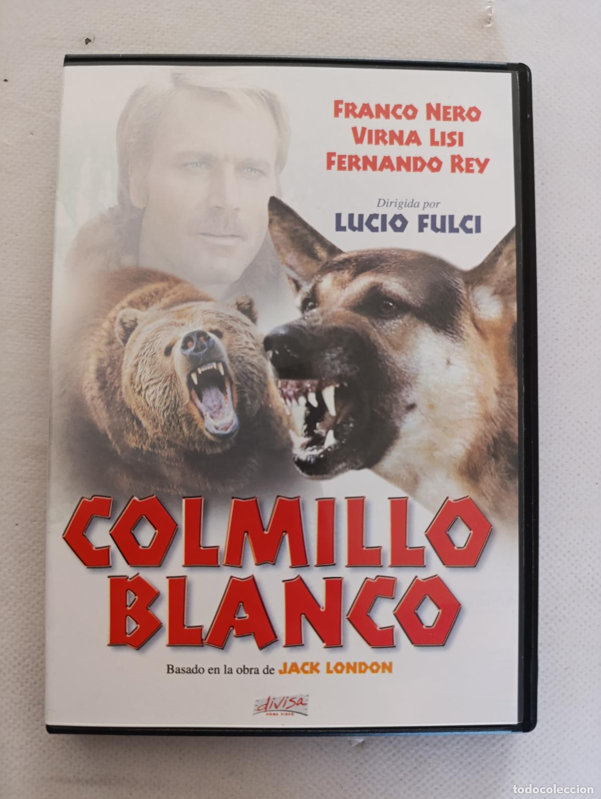 Cine: DVD COLMILLO BLANCO - LUCIO FULCI - FRANCO NERO - JACK LONDON (X5)