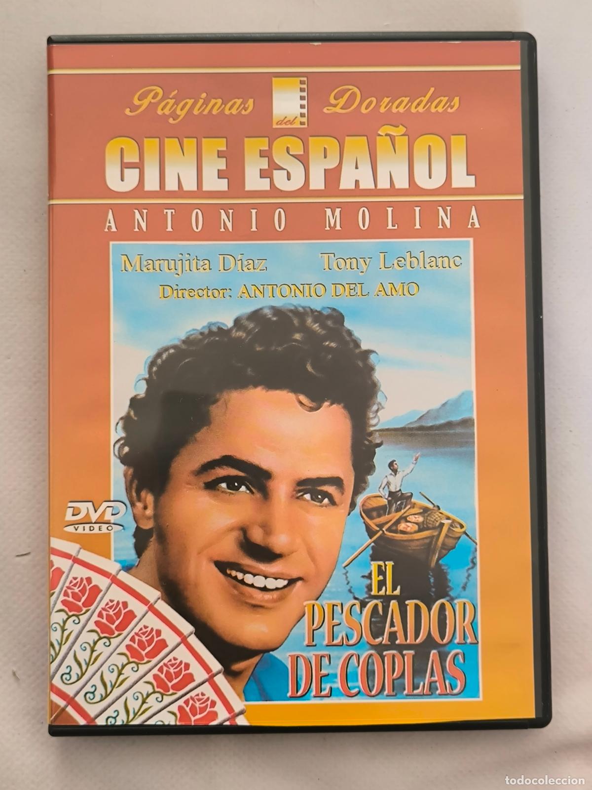 Cine: DVD EL PESCADOR DE COPLAS - ANTONIO MOLINA (W5)