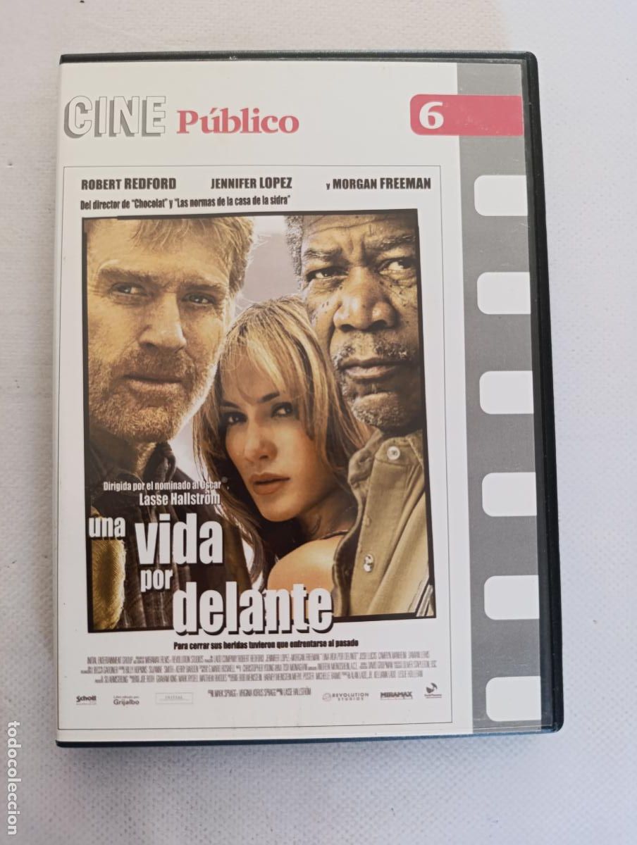 Cine: DVD UNA VIDA POR DELANTE - ROBERT REDFORD, JENNIFER LOPEZ, MORGAN FREEMAN (T6)