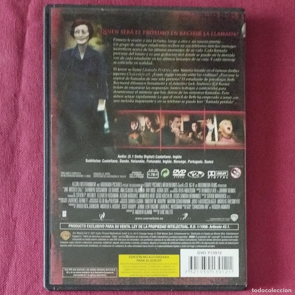 Cine: LLAMADA PERDIDA - DVD - Foto 2