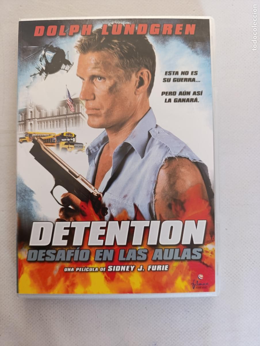 Cine: DVD DETENTION DESAFIO EN LAS AULAS - DOLPH LUNDGREN (M9)