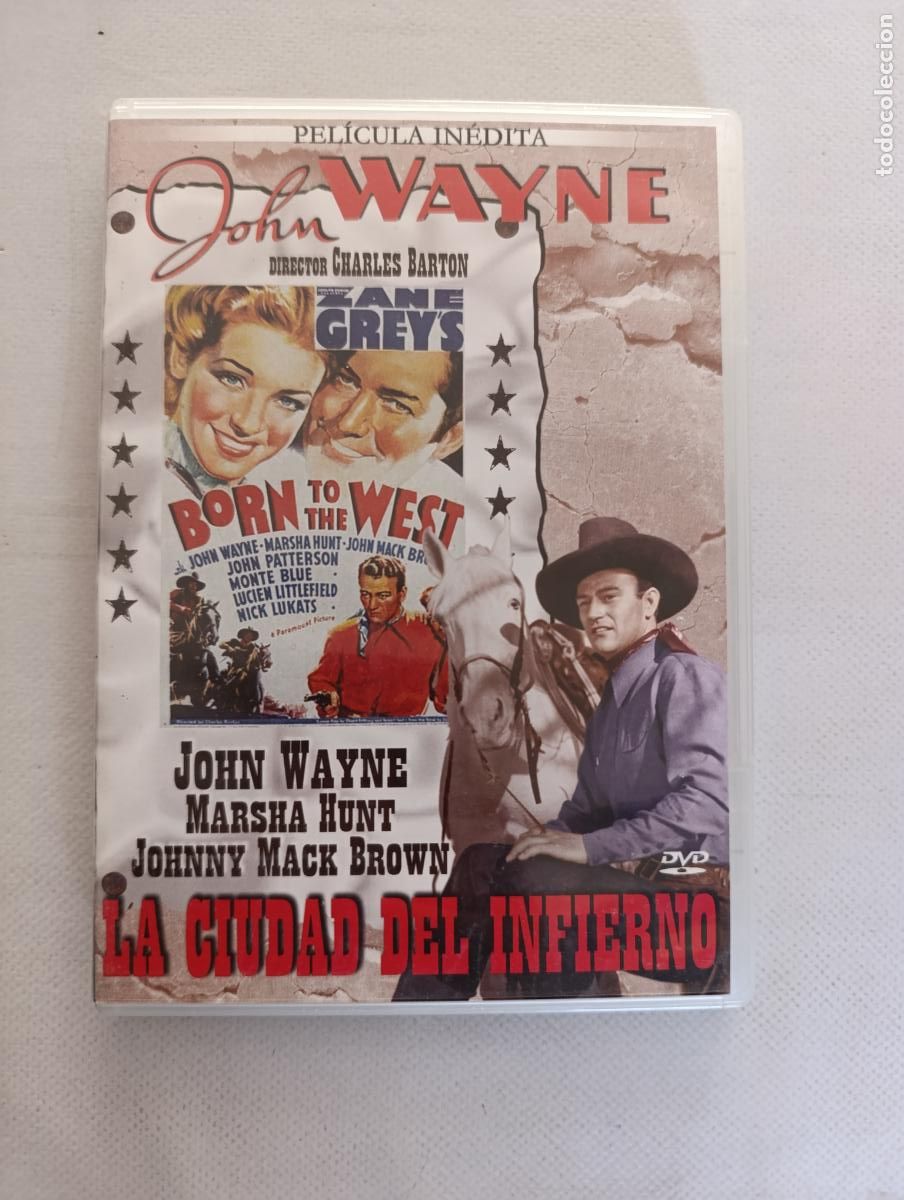 Cine: DVD LA CIUDAD DEL INFIERNO - JOHN WAYNE (M9)