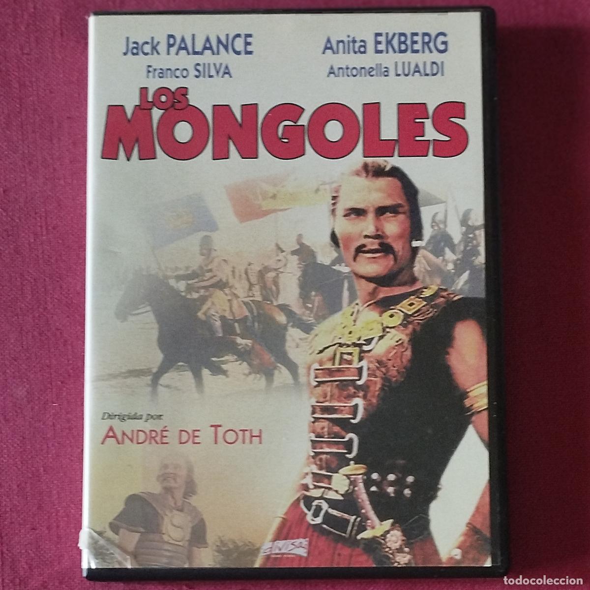 Cine: LOS MONGOLES - JACK PALANCE - ANITA EKBERG - DVD
