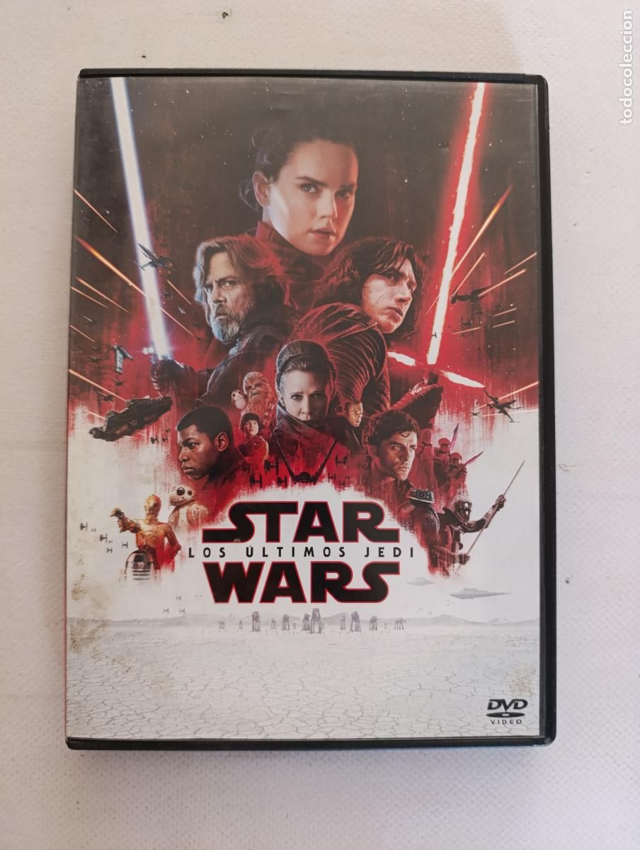 Cine: DVD STAR WARS - LOS ULTIMOS JEDI (M9)