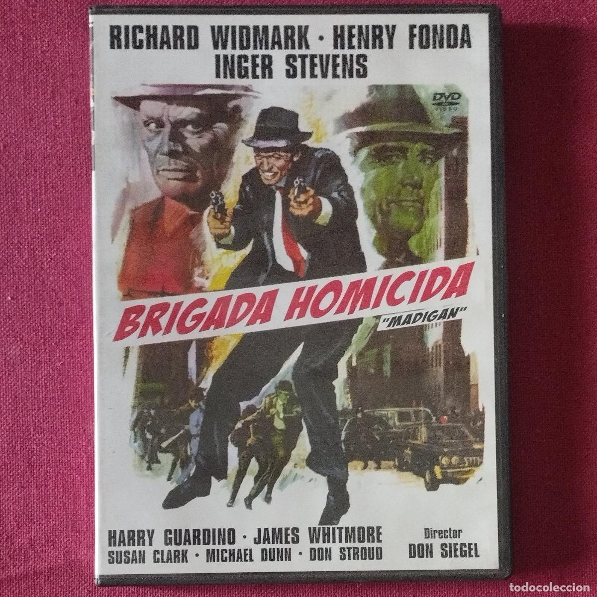 Cine: BRIGADA HOMICIDA - RICHARD WIDMARK - HENRY FONDA - MADIGAN - DVD