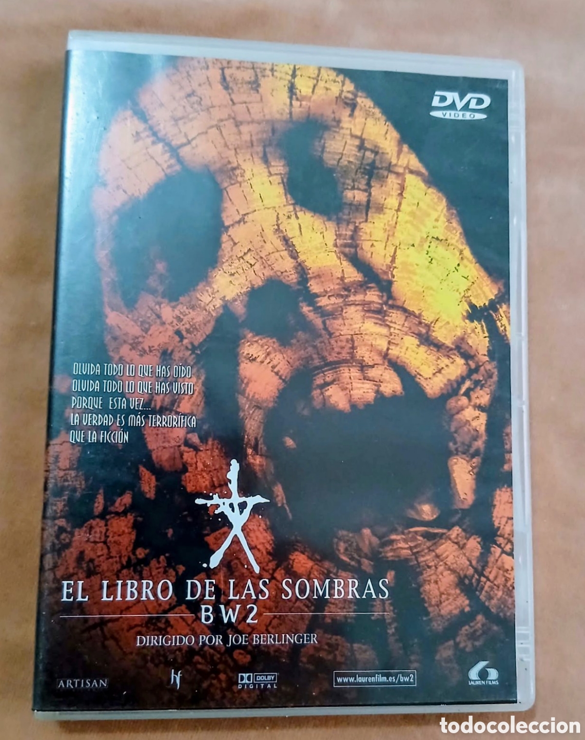 Cine: DVD &bull; EL LIBRO DE LAS SOMBRAS &bull; JOE BERLINGER &bull; TERROR
